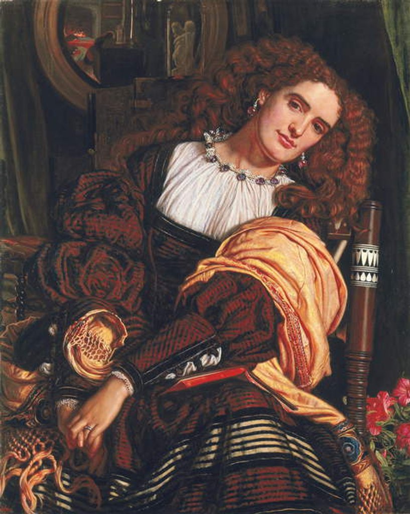 Detail of Il Dolce far Niente, 1866 by William Holman Hunt
