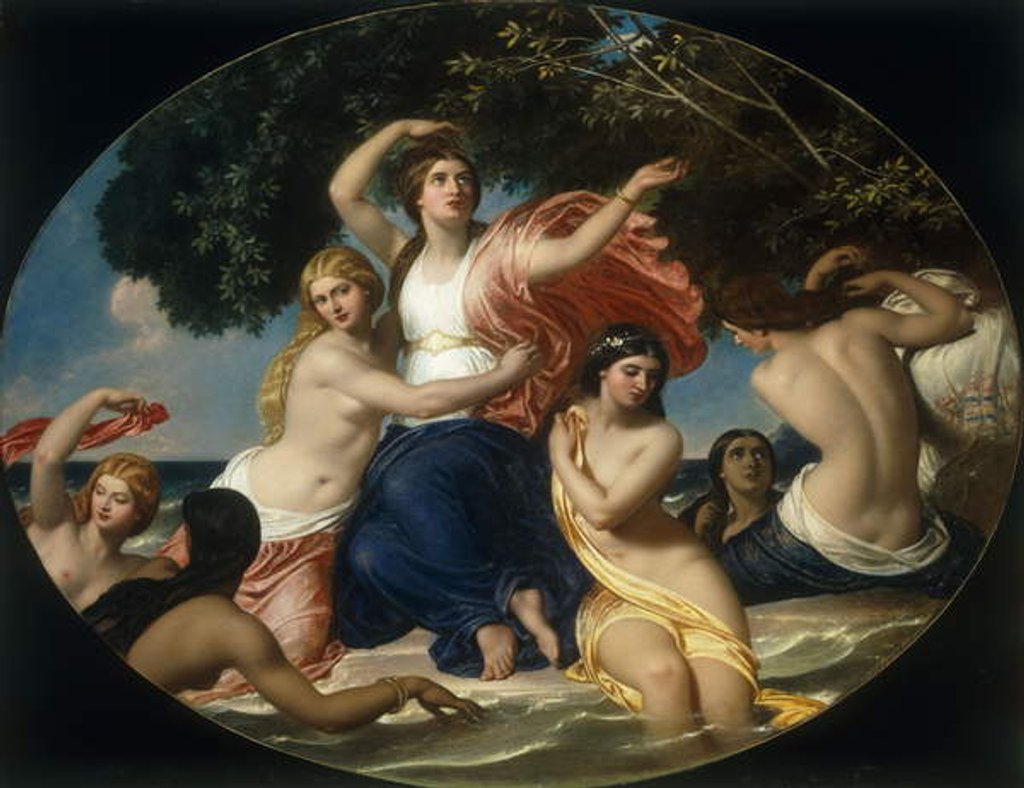 Detail of Panope, 1862 by William Edward Frost