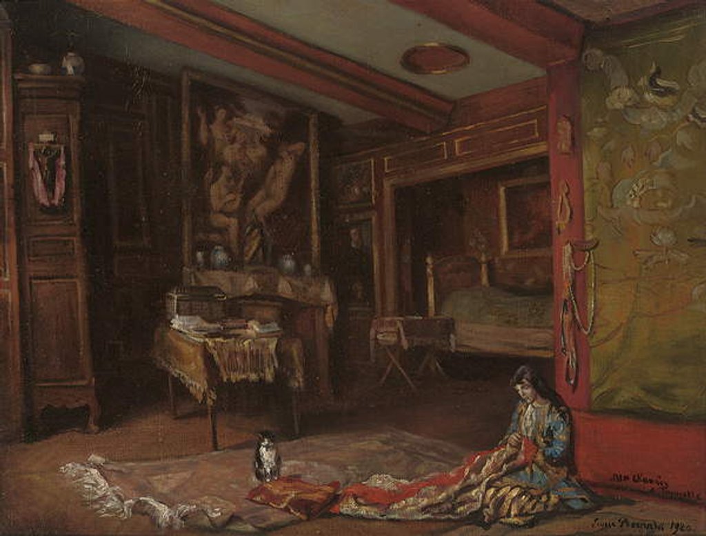 Detail of My Room at Tonnerre, 1920 by Emile Bernard