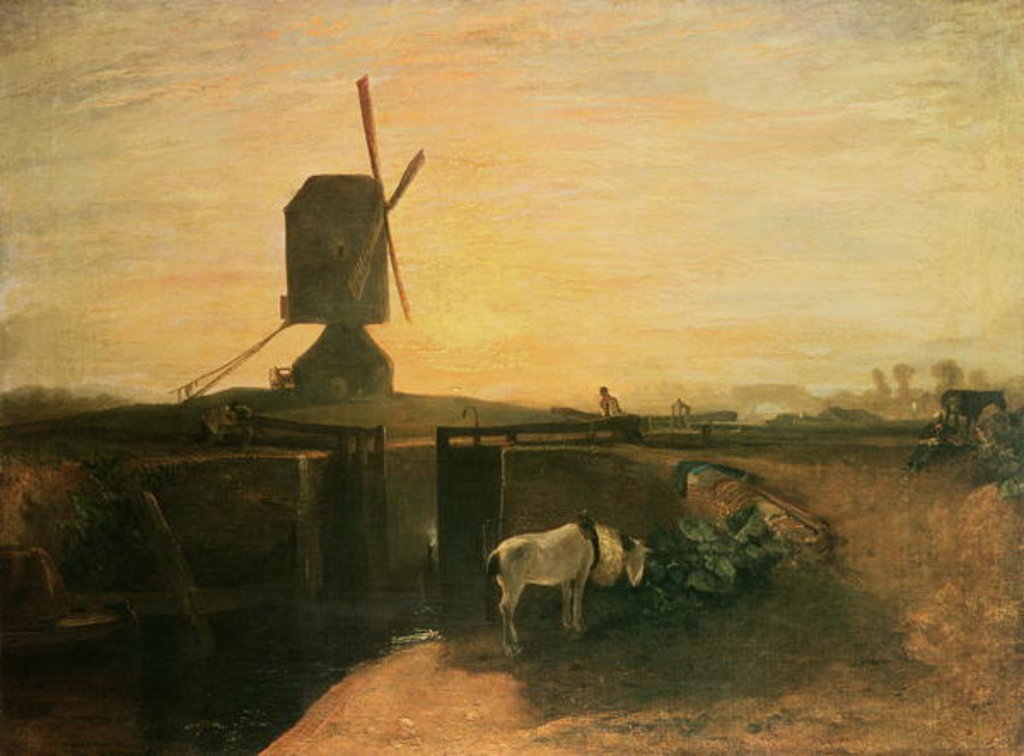 Detail of Southall Mill, 1810 by Joseph Mallord William Turner