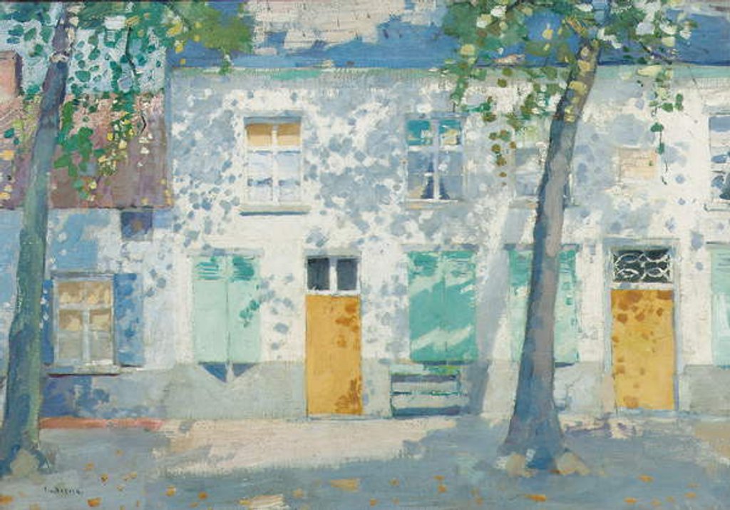 Detail of Sunday Morning at Moll, Valencia, 1911 by Emanuel Samson van Beever