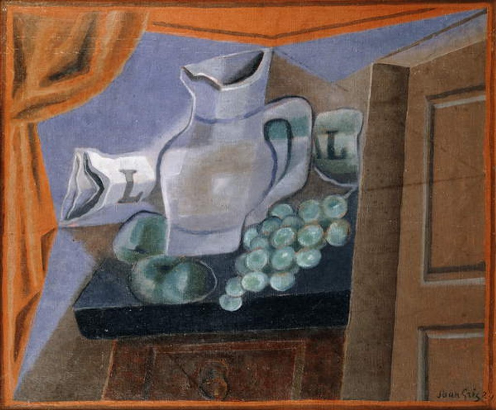 Detail of The Jar; La Jarre, 1924 by Juan Gris