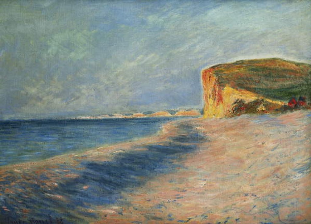 Detail of Pourville Near Dieppe; Pourville Pres de Dieppe, 1882 by Claude Monet