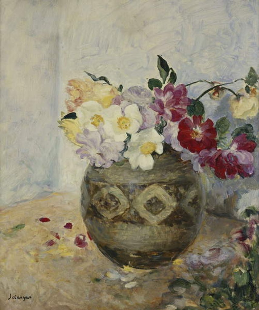 Detail of Vase of Flowers by Henri Lebasque