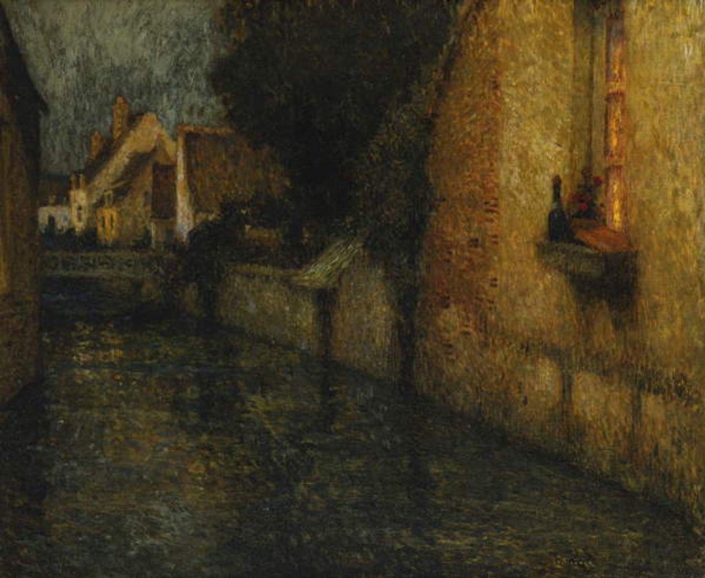 Detail of The Window, Gisors; Le Fenetre, Gisors, 1912 by Henri Eugene Augustin Le Sidaner