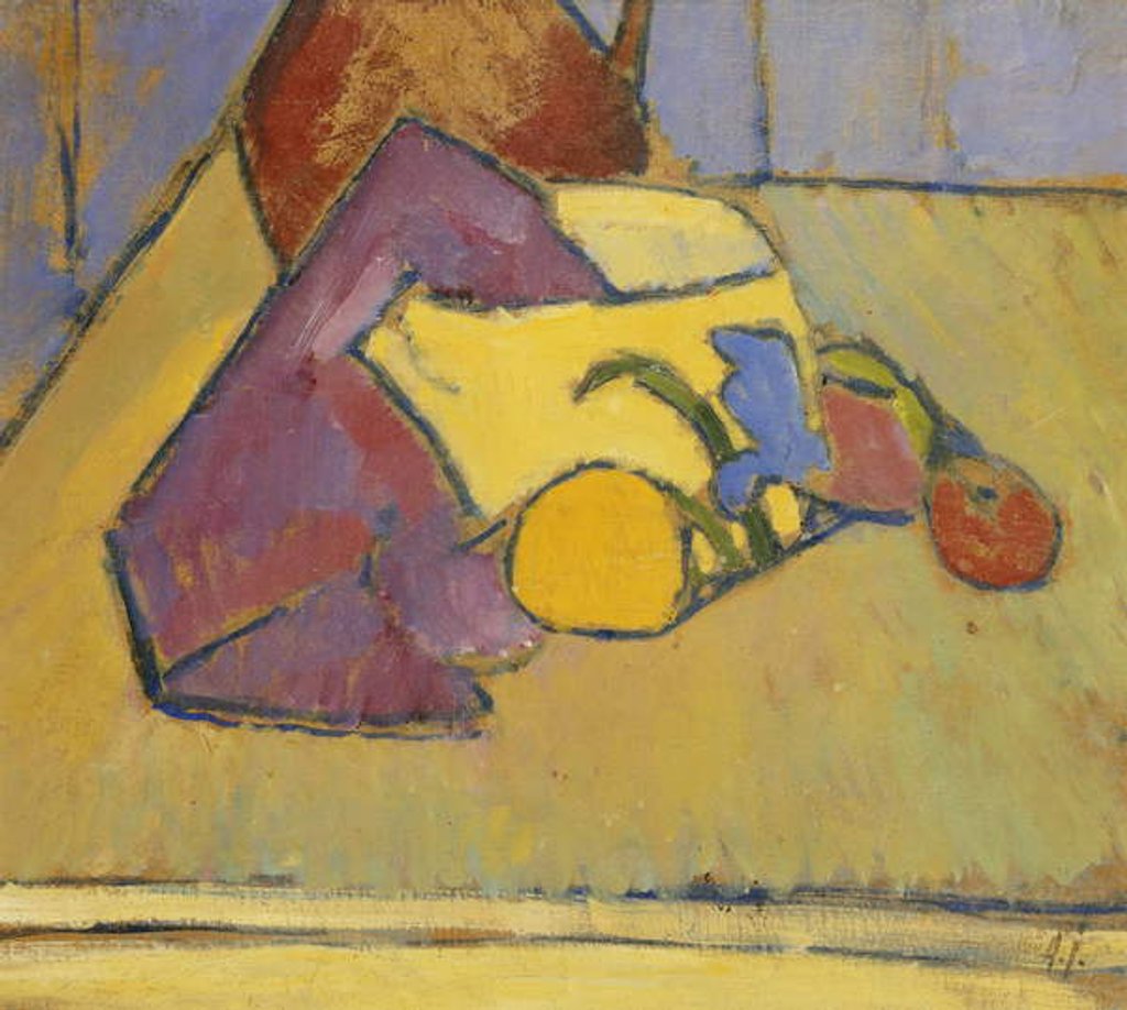 Detail of The Yellow Saucepan; Der Gelbe Topf Pot, c.1909 by Alexej von Jawlensky