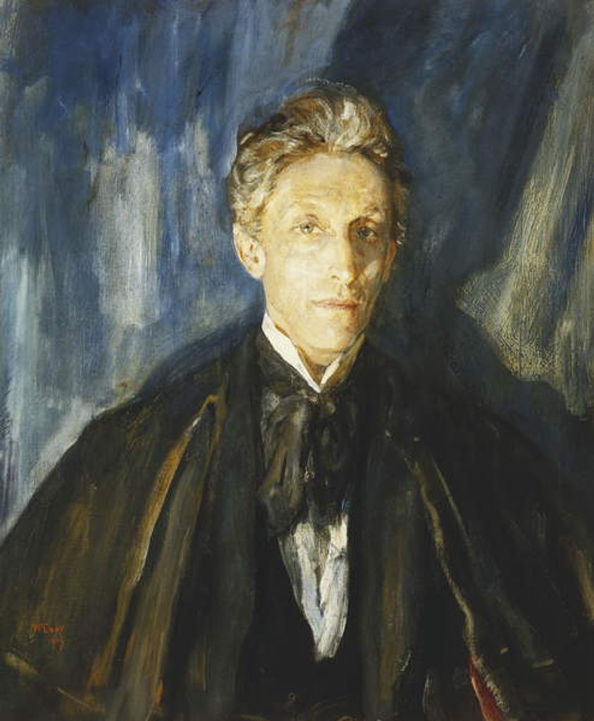 Detail of Sir Johnston Forbes-Robertson, 1917 by Ambrose McEvoy