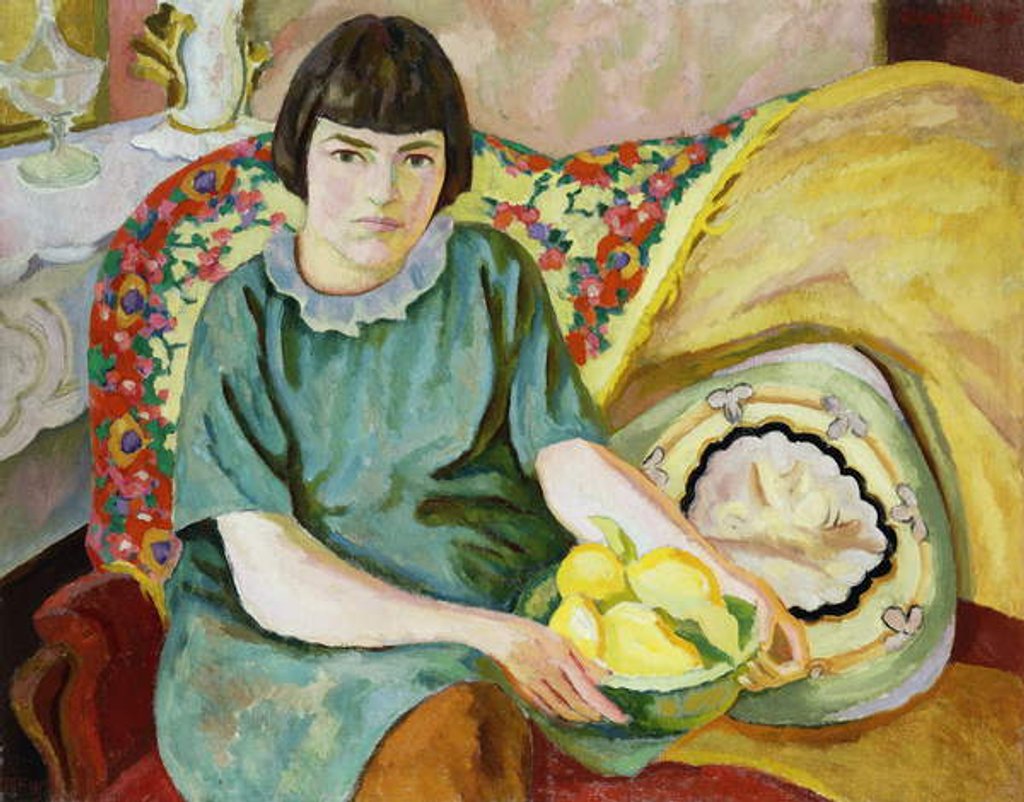 Portrait of Zoum Van den Eeckhoudt, 1915 by Roger Eliot Fry