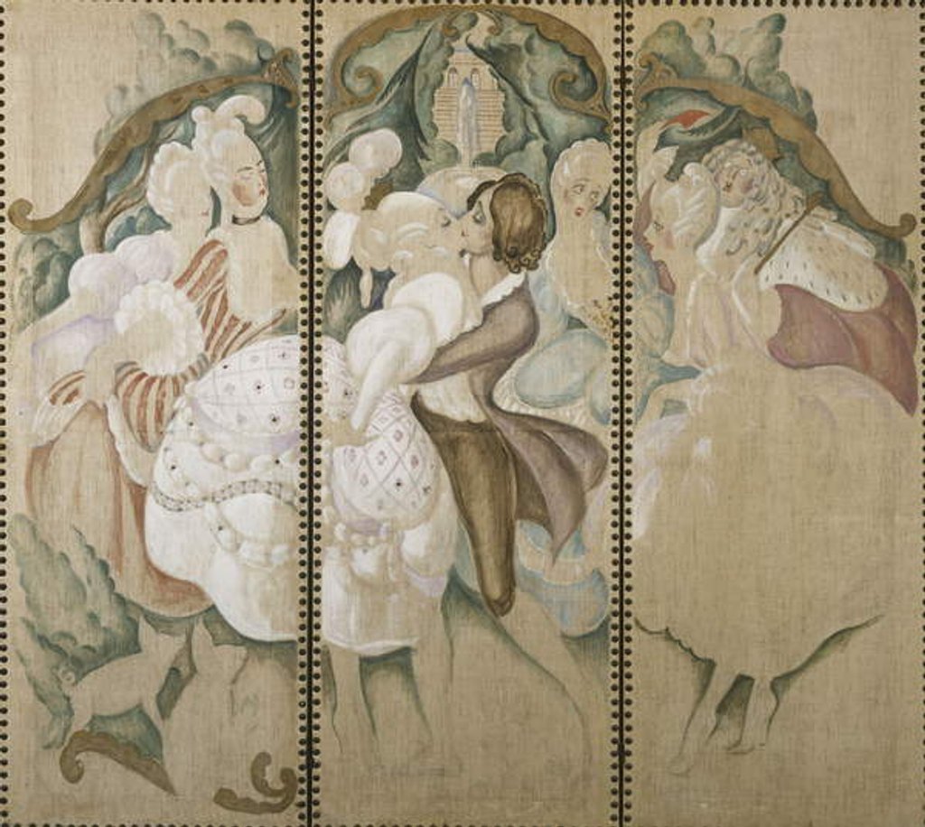 Detail of The Pigboy and the Princess by Gerda Marie Frederike Wegener