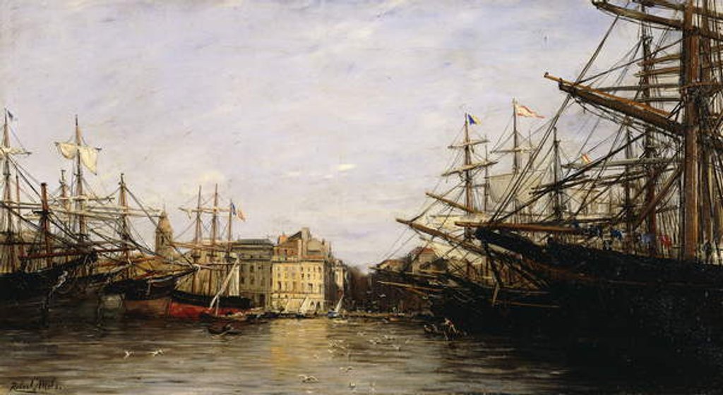 Detail of Antwerp by Robert Charles Gustave Laurent Mols
