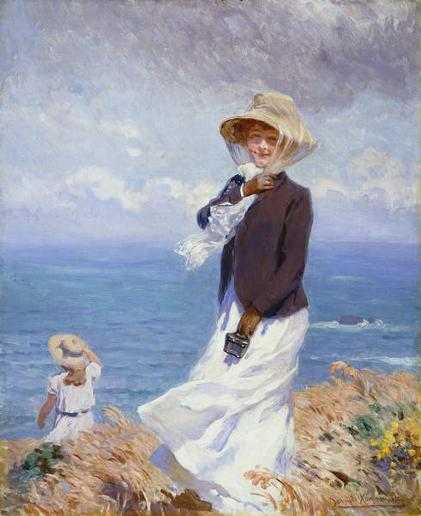 Detail of A Windy Day by Daniel Hernandez