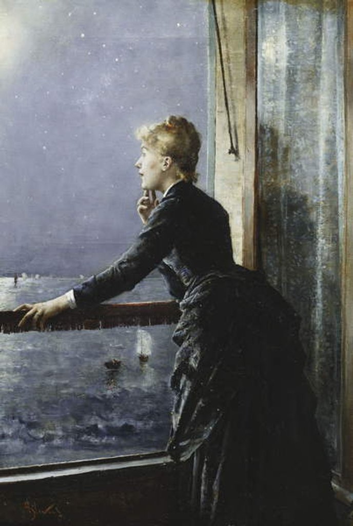 Detail of The Milky Way; La Voie Lactee, c.1885 by Alfred Emile Stevens