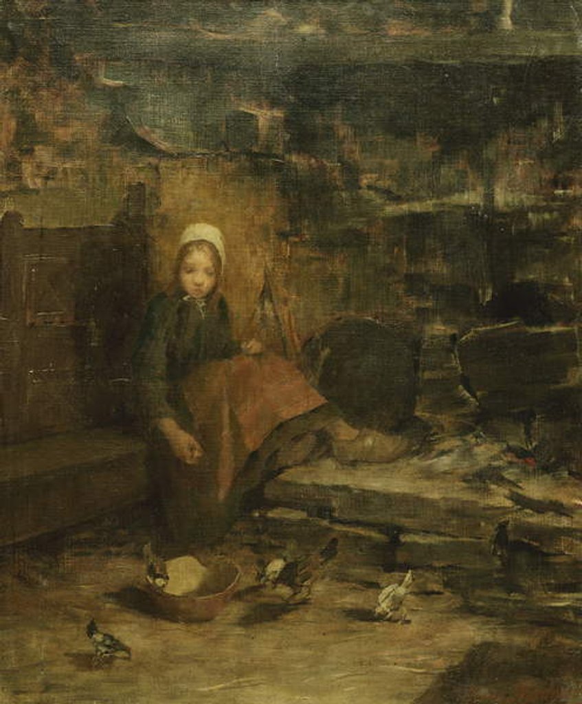 Detail of By the Stove by Anna Nordgren