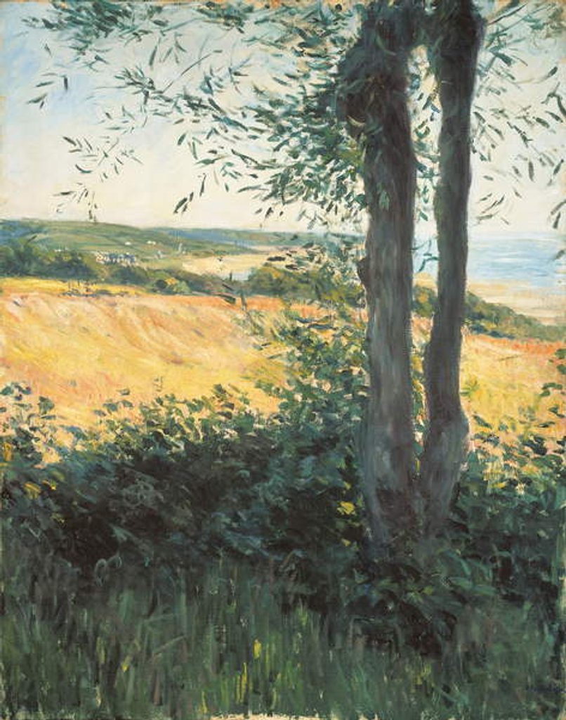 Detail of By the Sea, Normandy, 1884 by Gustave Caillebotte