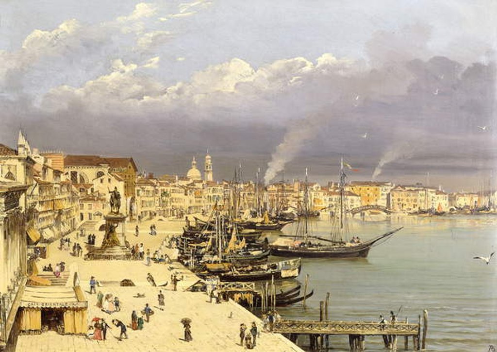 Detail of Venice by Antonietta Brandeis