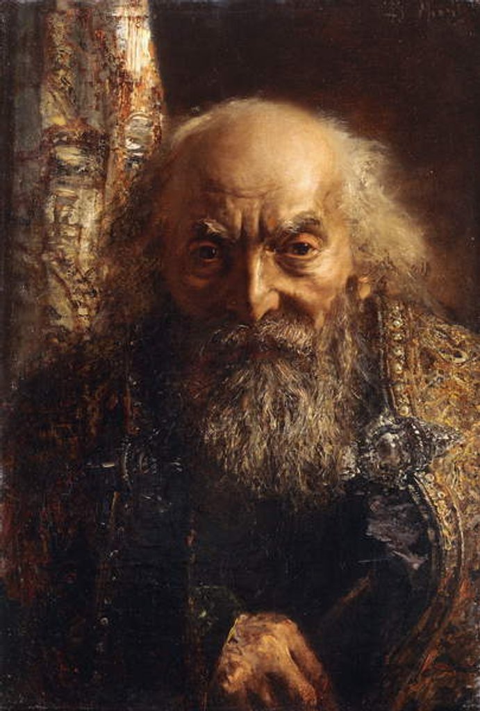 Detail of Der Rabbi von Baghdad, c.1851 by Adolph Friedrich Erdmann von Menzel