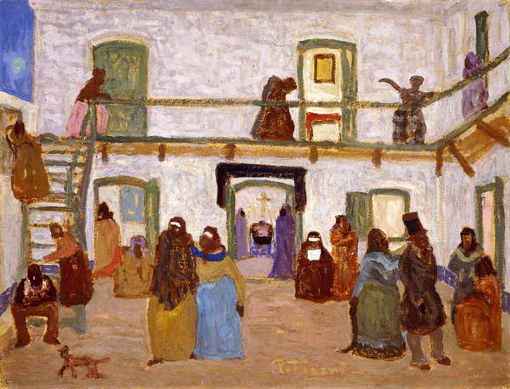 Detail of Consternation; Consternacion, by Pedro Figari