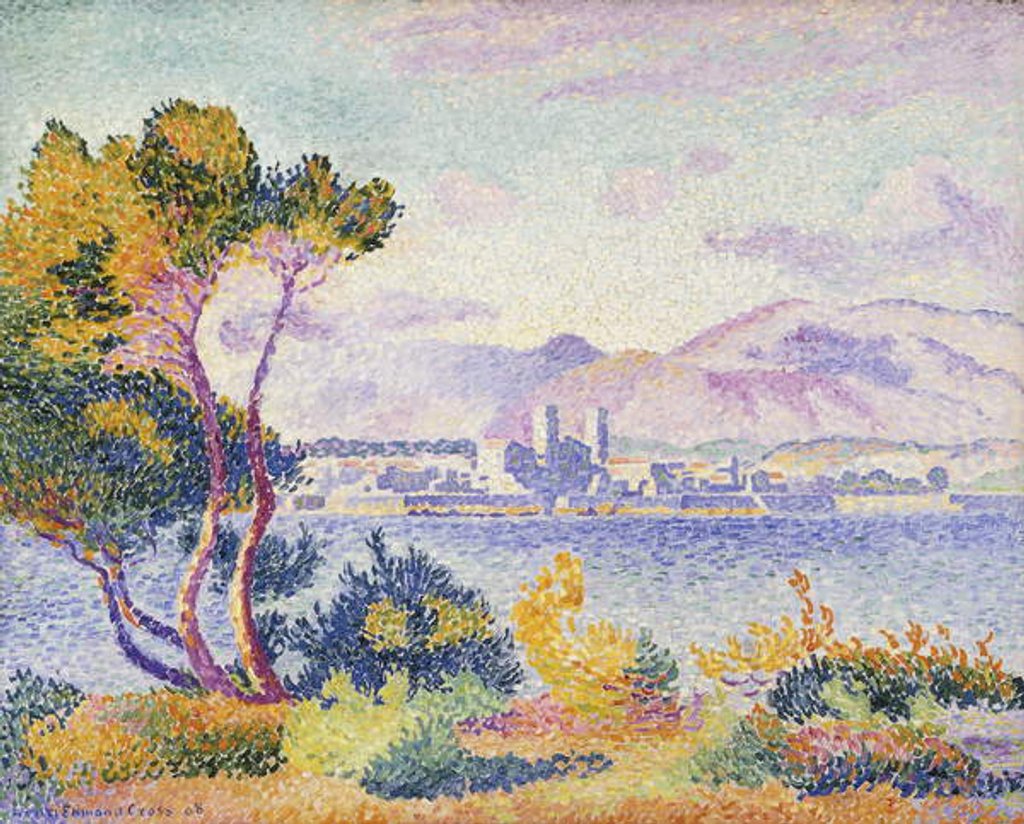 Detail of Antibes, Afternoon, 1908 by Henri-Edmond Cross