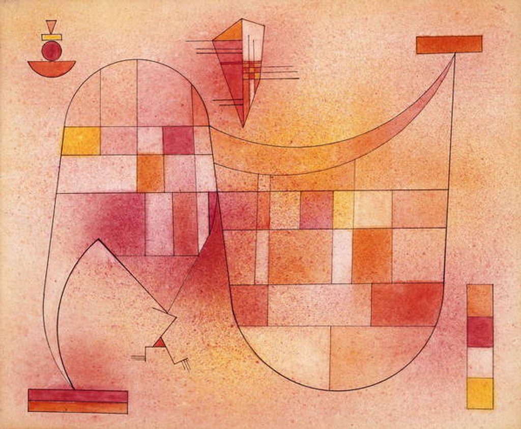 Detail of Yellow Pink; Gelb Rosa, 1929 by Wassily Kandinsky