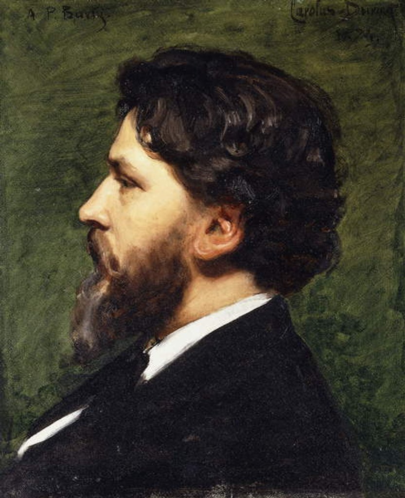 Detail of A Portrait of Phillipe Burty, 1874 by Charles Emile Auguste Carolus-Duran
