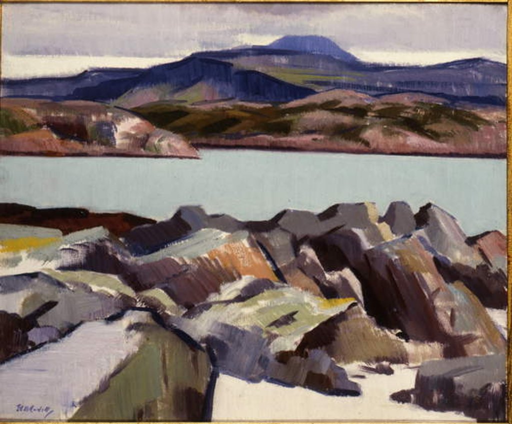 Detail of The East Bay, Iona by Francis Campbell Boileau Cadell