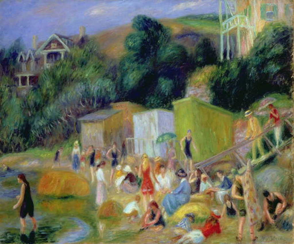 Detail of Beach at Annisquam, 1918 by William James Glackens