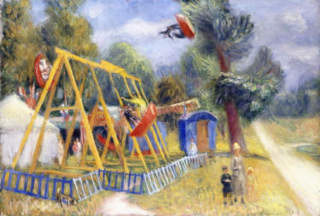 Detail of French Fair, c.1927 by William James Glackens