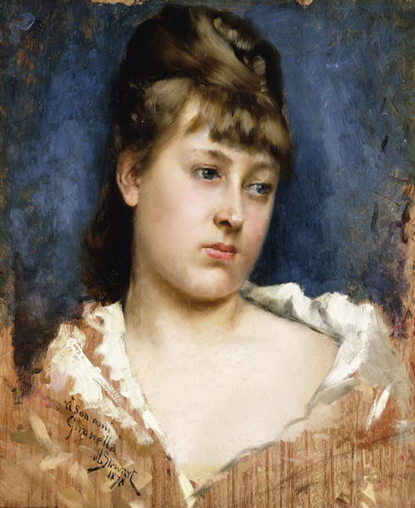 Detail of Gironella, 1878 by Julius Leblanc Stewart