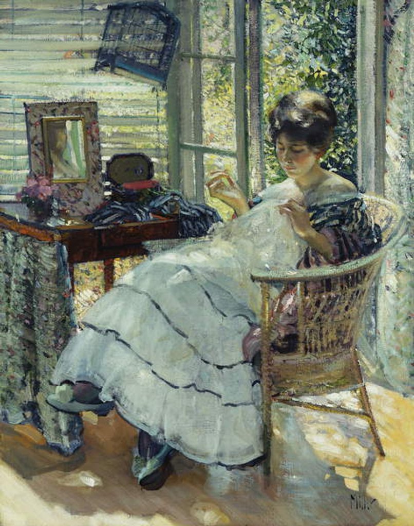 Detail of Sewing by Richard Emil Miller