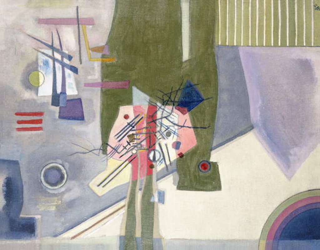 Detail of Pink in Gray, 1926 by Wassily Kandinsky