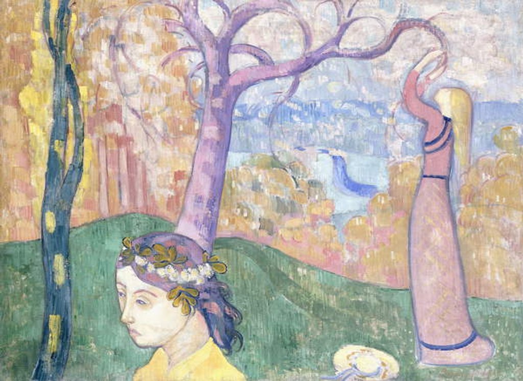 Detail of Madeleine in the Wood of Love, 1892 by Emile Bernard