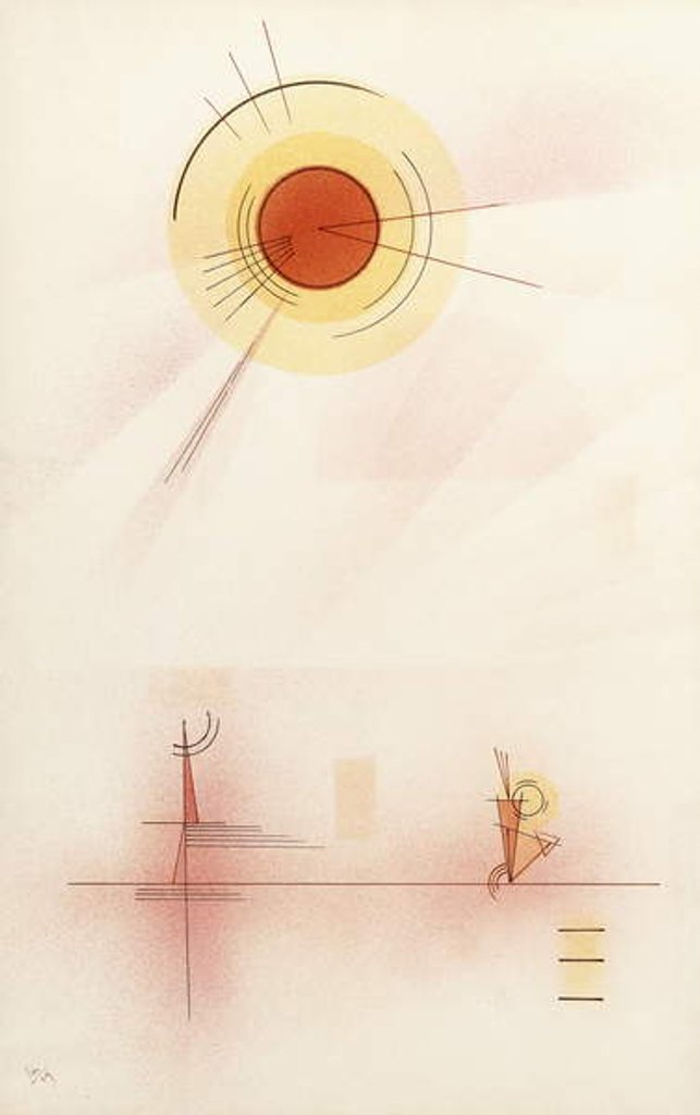 Detail of Sunshine, 1929 by Wassily Kandinsky