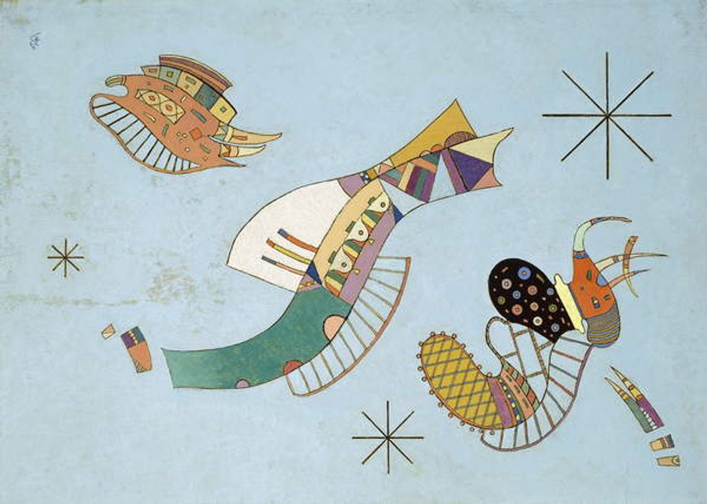 Detail of Three Stars, 1942 by Wassily Kandinsky