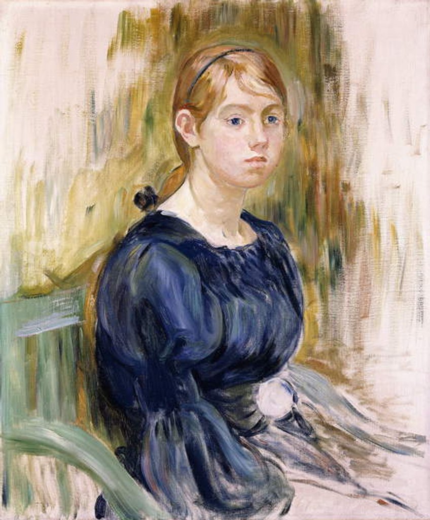 Detail of Jeannie Gobillard, 1895 by Berthe Morisot