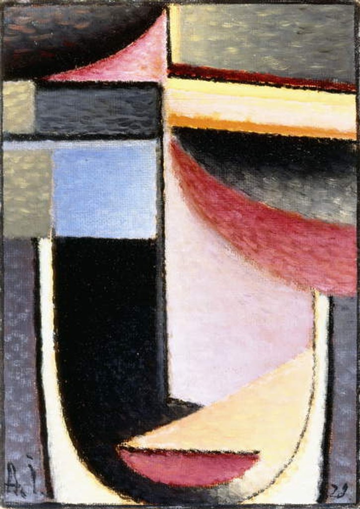 Detail of Abstract Head: The Chalice Passed Me, 1929 by Alexej von Jawlensky
