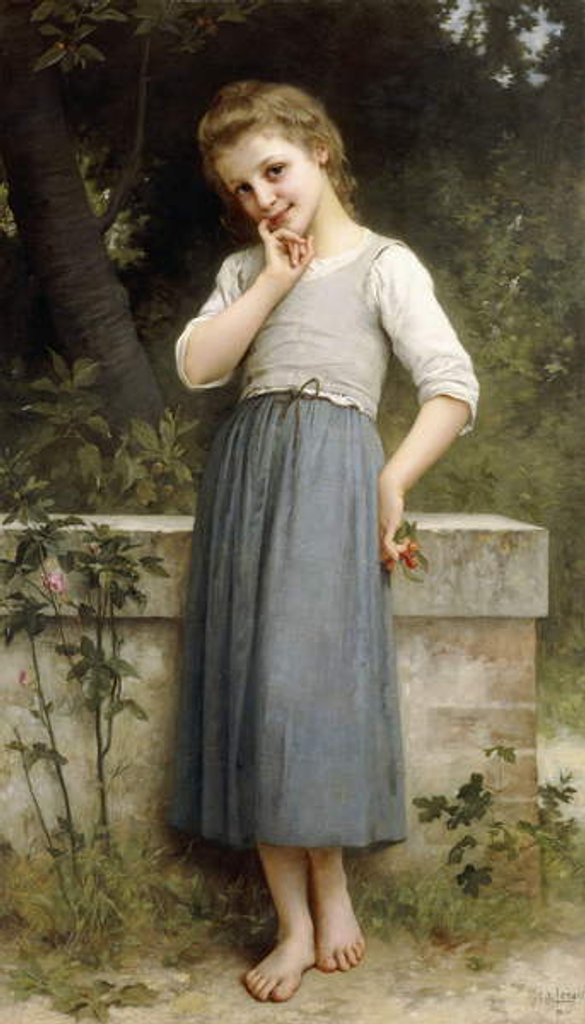 Detail of The Cherry Picker, 1900 by Charles Amable Lenoir