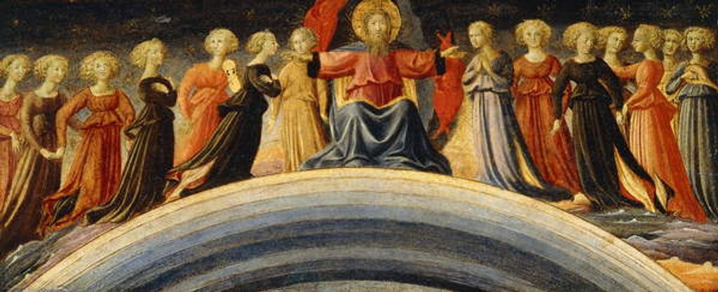 Detail of The Triumph of Eternity by Domenico di Michelino