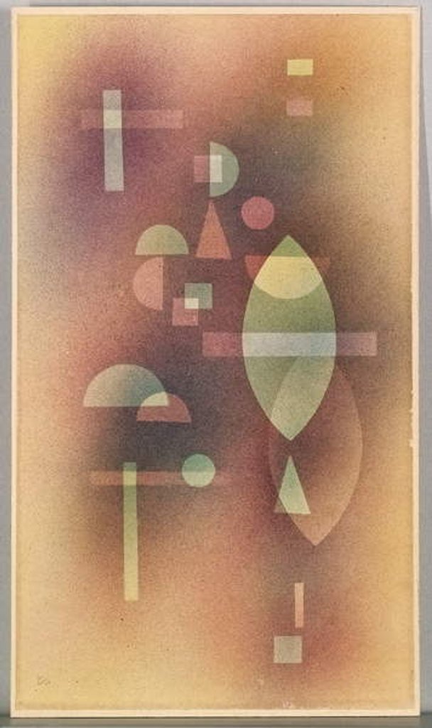 Detail of Durchsicht, 1930 by Wassily Kandinsky