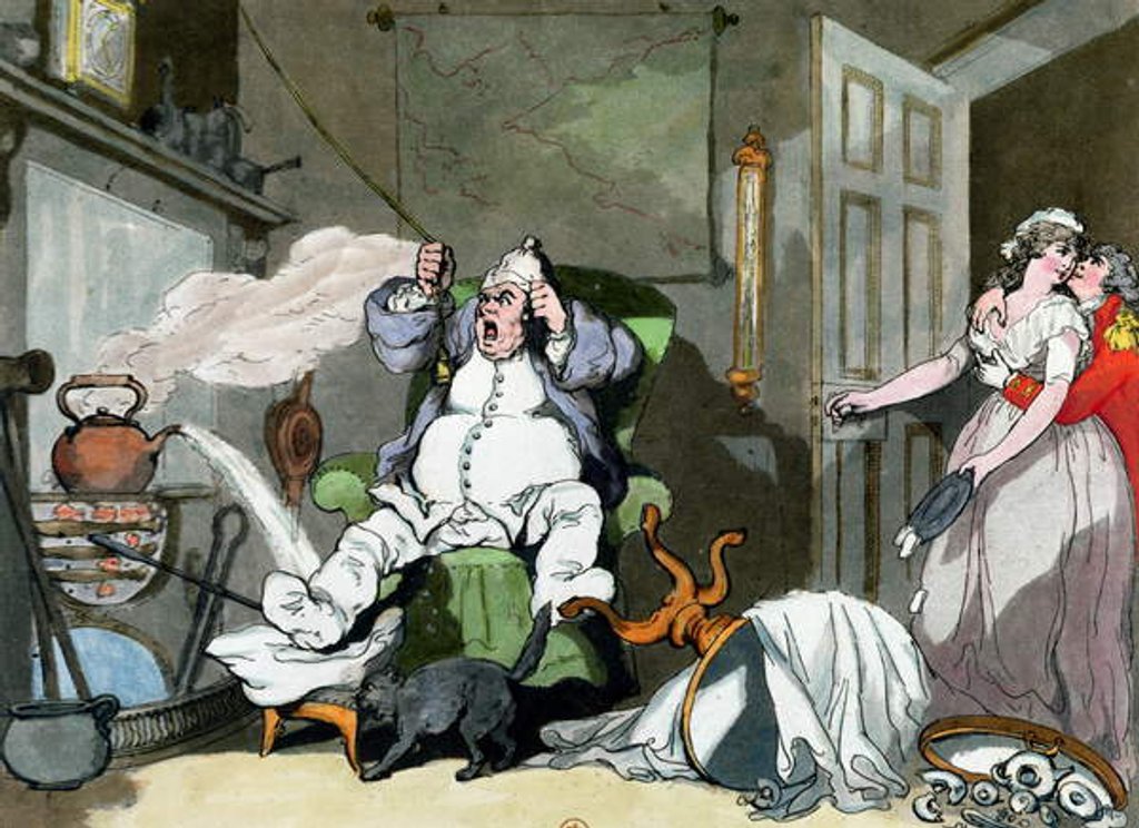 Detail of Careless Attention, early 19th century by English School