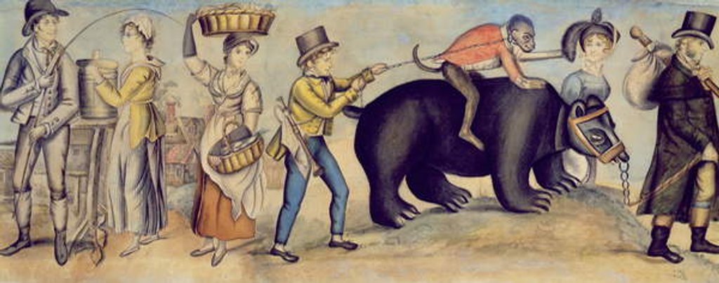 Detail of Going to the Fair by English School