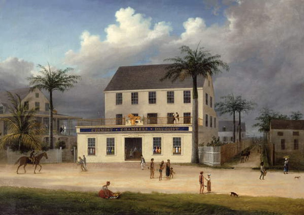 Detail of The Chemist by English School