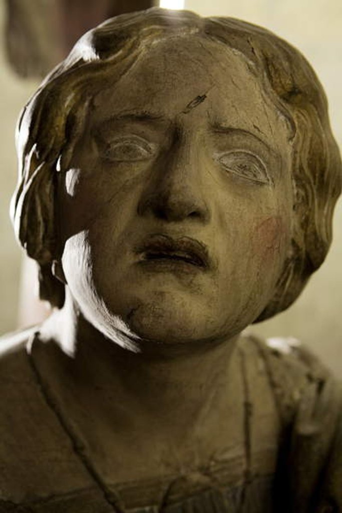 Detail of Calvary by Ligier Richier