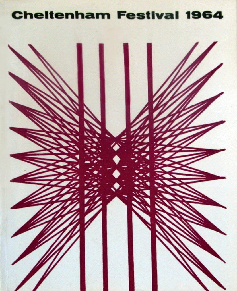 Detail of 1964 Cheltenham Music Festival Programme Cover by Cheltenham Festivals