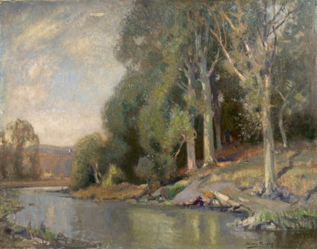 Detail of The Coming of Autumn by Harry Harvey Clarke