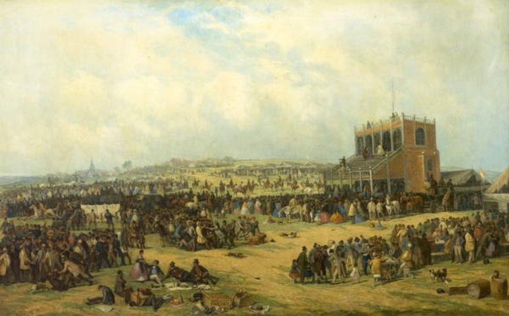 Detail of Before the Race, 1865 by John Holland