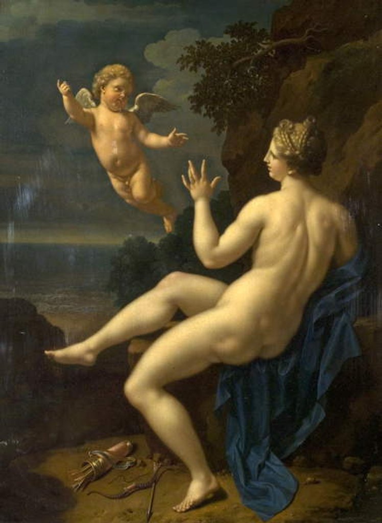 Detail of Venus and Cupid, 1709 by Adriaan van der Werff