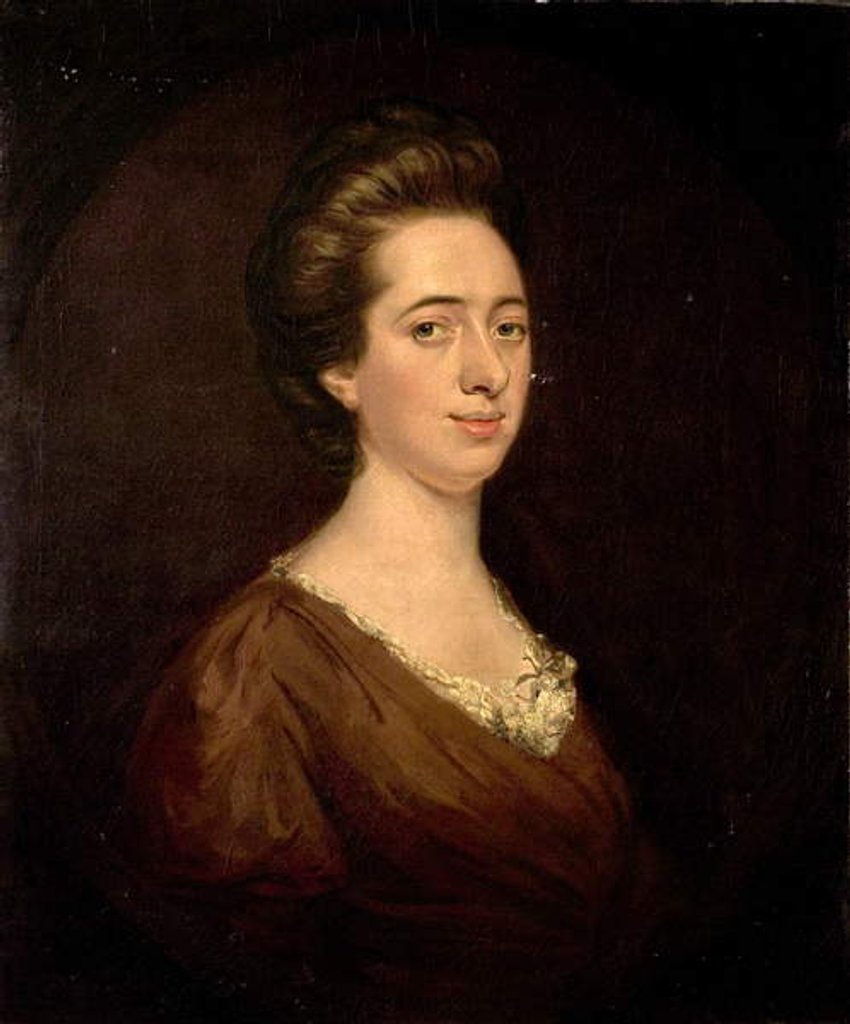 Detail of Portrait of a Lady by British School