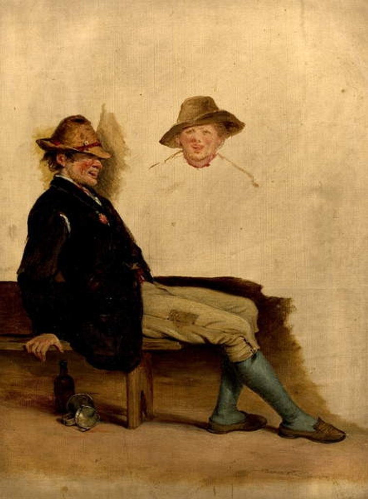 Detail of A Rustic Youth by William Mulready