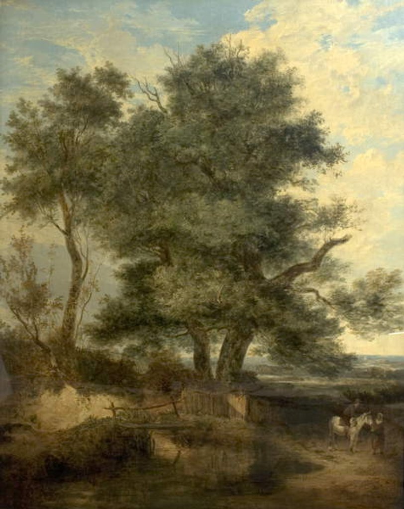 Detail of Trees by a Brook, c.1818 by John Crome