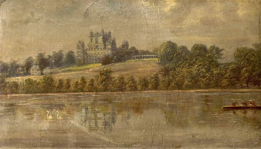 Detail of Wollaton Hall, Nottingham by Unknown Artist